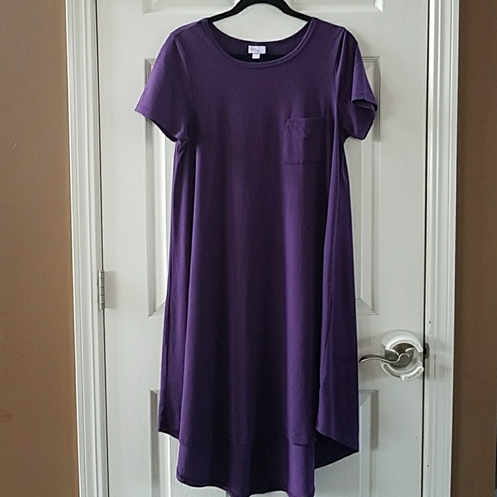 Lularoe Solid Purple Carly size M